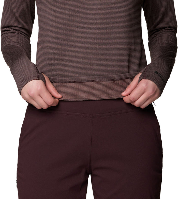 Crater Lake Heavyweight Long Sleeve Half Zip - Women's
