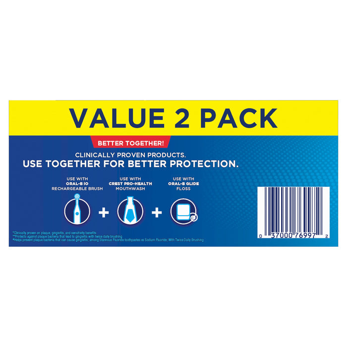 Crest Pro-Health Advanced Deep Clean Mint Toothpaste, 5.1 oz, 2 Count
