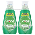 Crest Scope Classic Mouthwash, Original Mint, 2X1L
