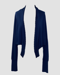Cropped Cardigan in Navy