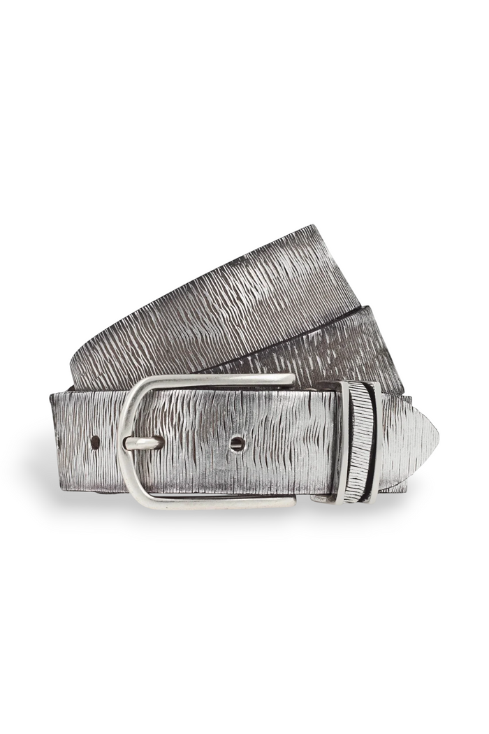 Cuno Silver Belt | Anthracite/Silver