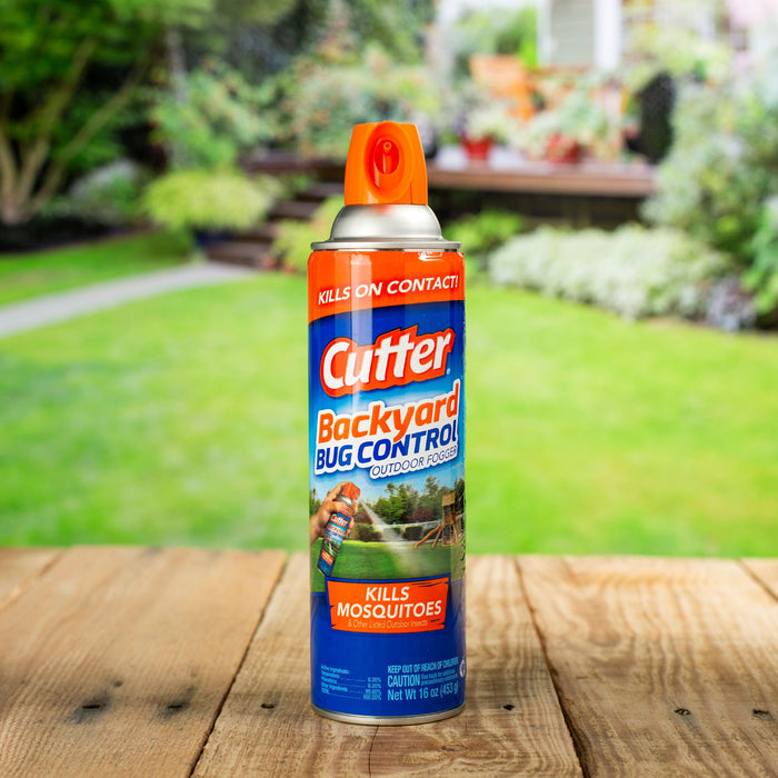 Cutter Backyard Bug Control Outdoor Fogger 16 Ounces, Kills Mosquitoes and other Pests