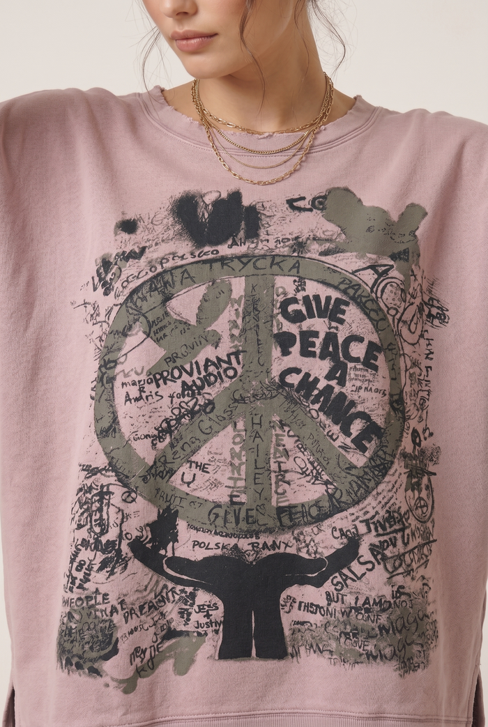 Dance With The Moon Sweatshirt | Peace Plum