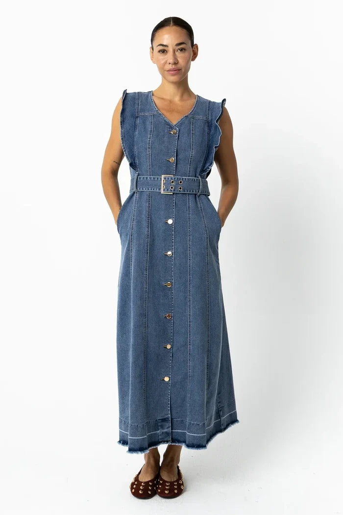 Denim Dress | Light Blue Denim