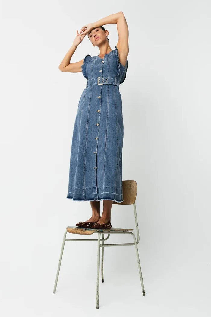 Denim Dress | Light Blue Denim