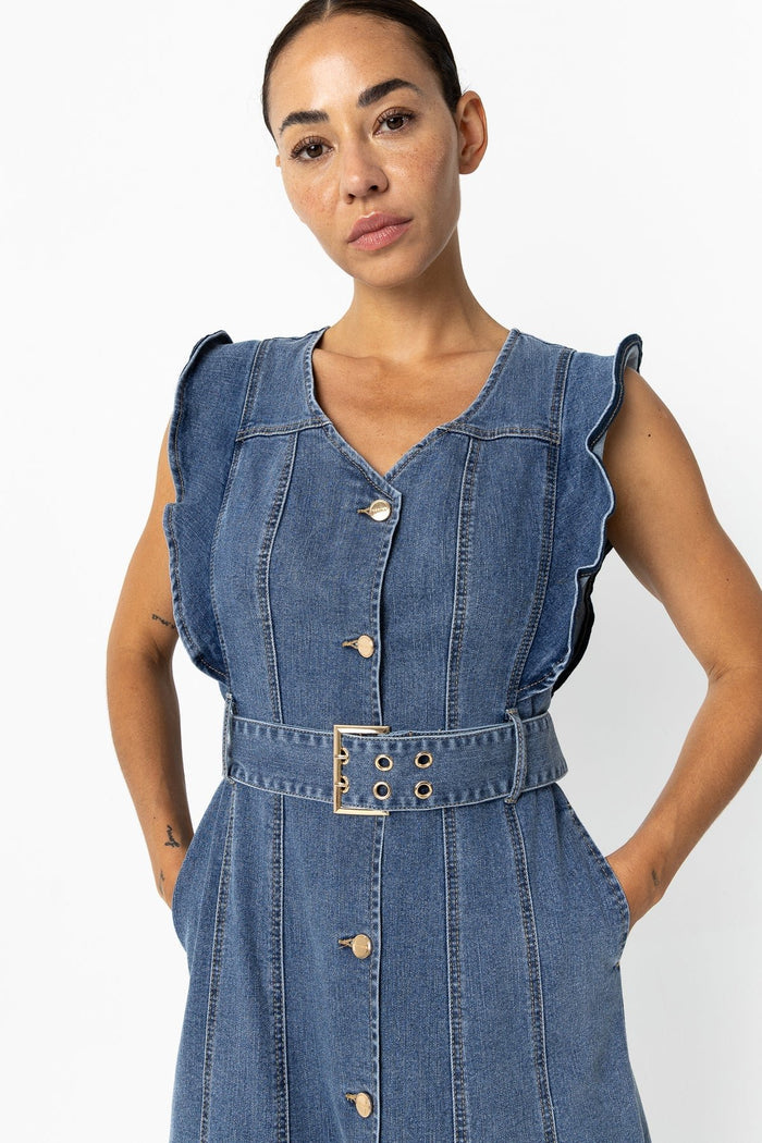 Denim Dress | Light Blue Denim