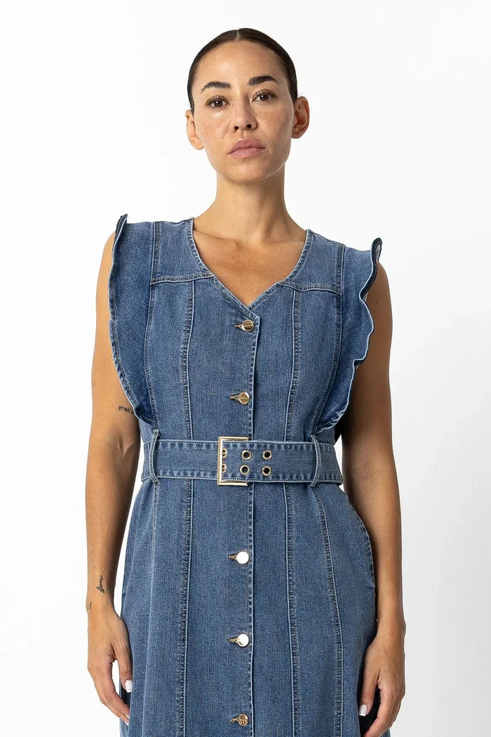 Denim Dress | Light Blue Denim