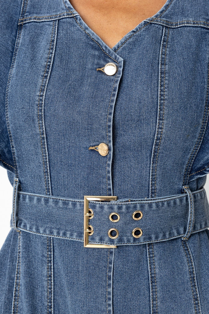 Denim Dress | Light Blue Denim