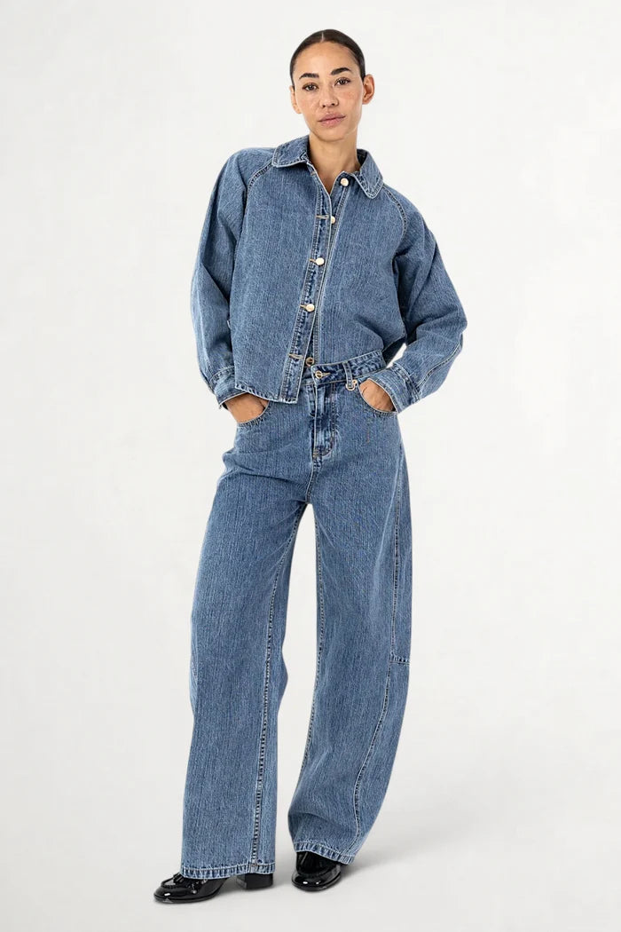 Denim Shirt | Light Blue Denim