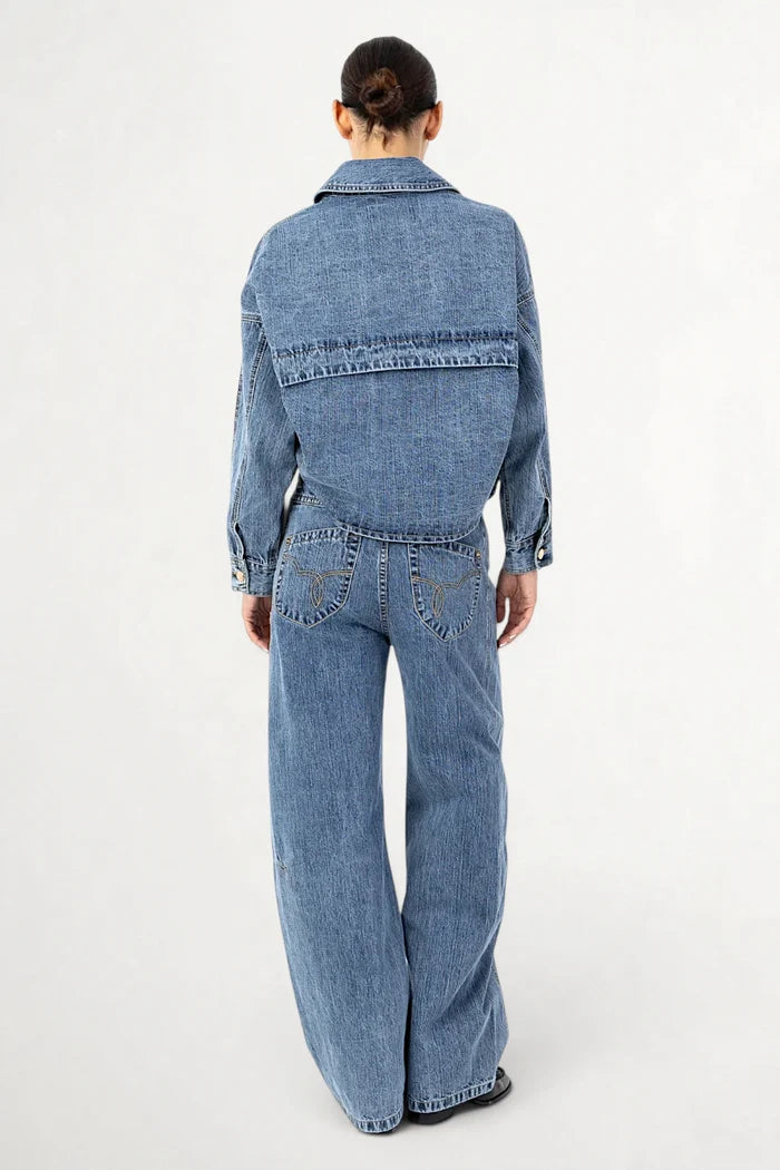 Denim Shirt | Light Blue Denim