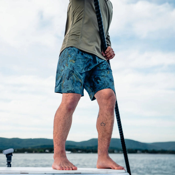Diving Loon River Shorts - Men's