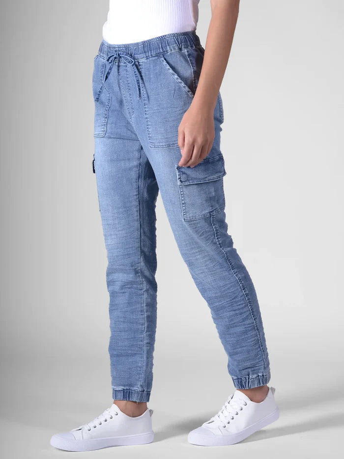 Dolly Jogger | Blue Denim