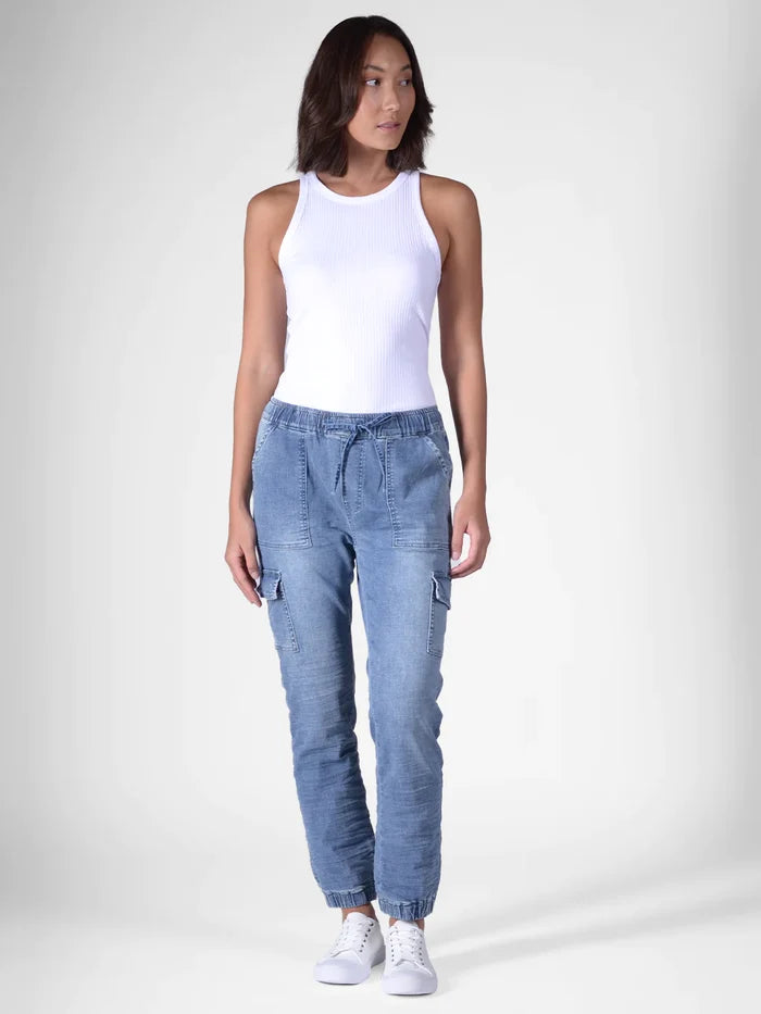 Dolly Jogger | Blue Denim