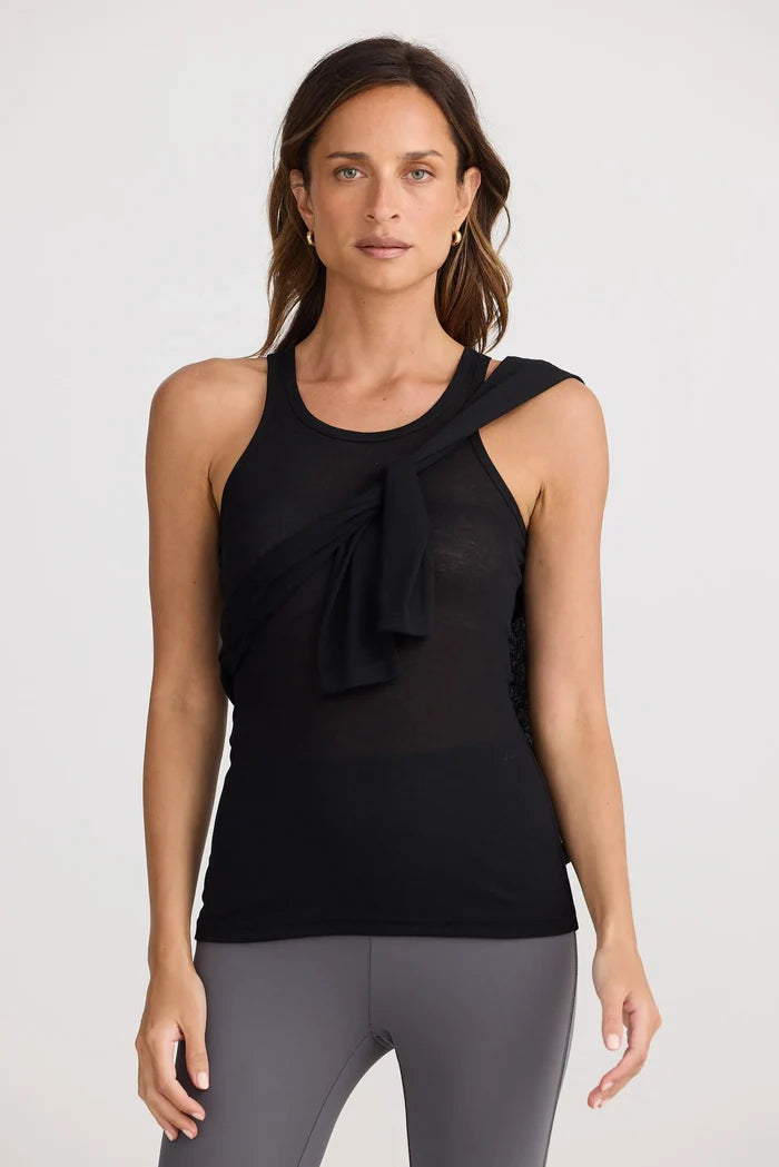 Double Trouble Top | Black