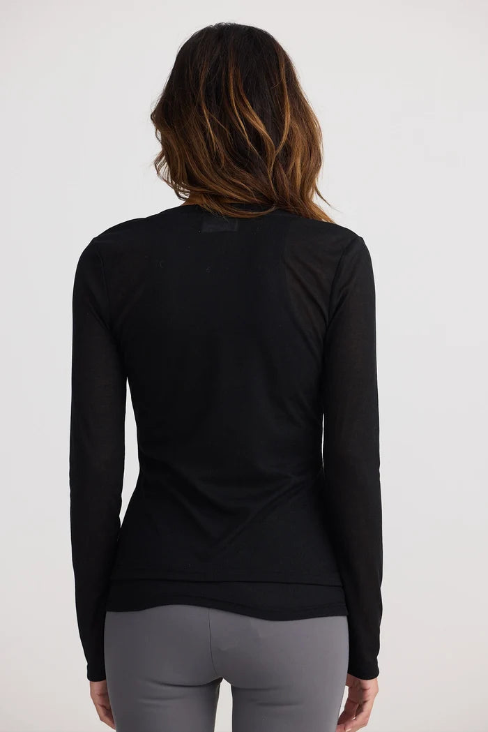 Double Trouble Top | Black