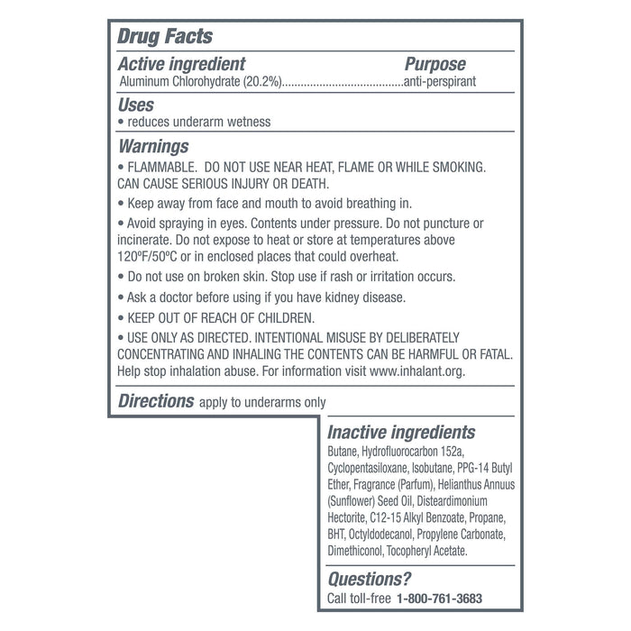 Dove Advanced Care Long Lasting Women's Antiperspirant Deodorant Dry Spray, Grapefruit, 3.8 oz