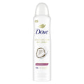 Dove Advanced Care Women's Antiperspirant Deodorant Dry Spray, Caring Coconut, 3.8 oz
