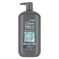 Dove Men+Care Relaxing Hydrating Face and Body Wash, Blue Eucalyptus and Birch, 30 fl oz