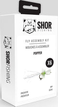 Dry Fly Assembly Kit - Popper - 6/PK