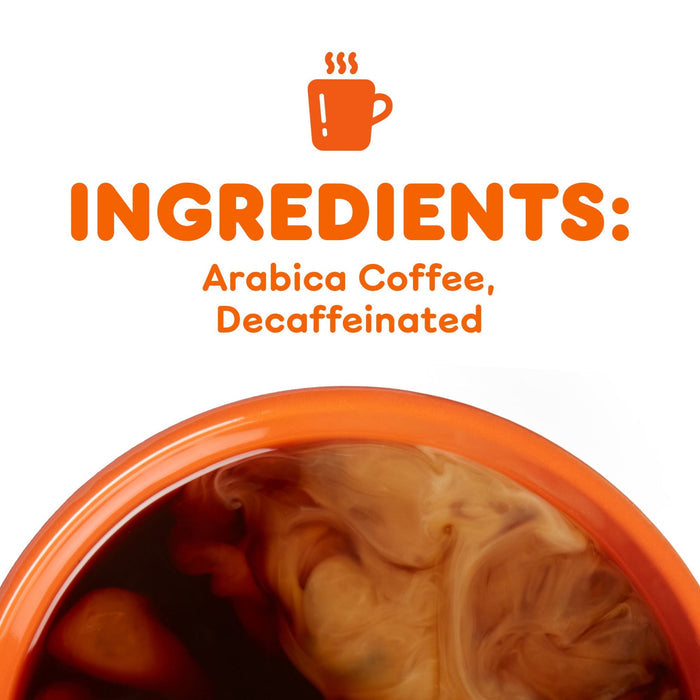 Dunkin' Original Blend Medium Roast Decaf Ground Coffee, 30 Ounce Canister (Packaging May Vary)
