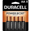 Duracell Coppertop AA Battery, Long Lasting Double A Batteries, 8 Pack