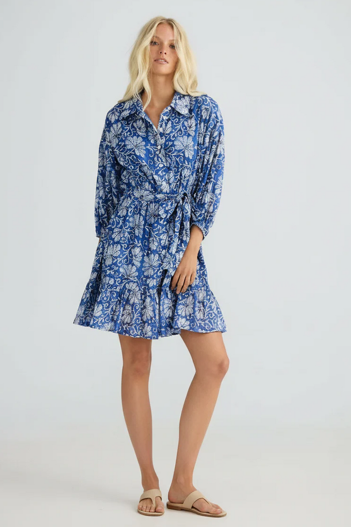 Echo Dress | Blue Blossom