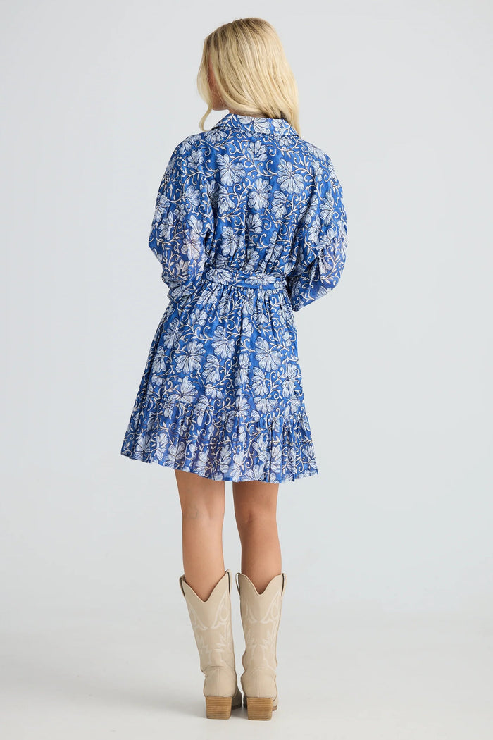 Echo Dress | Blue Blossom