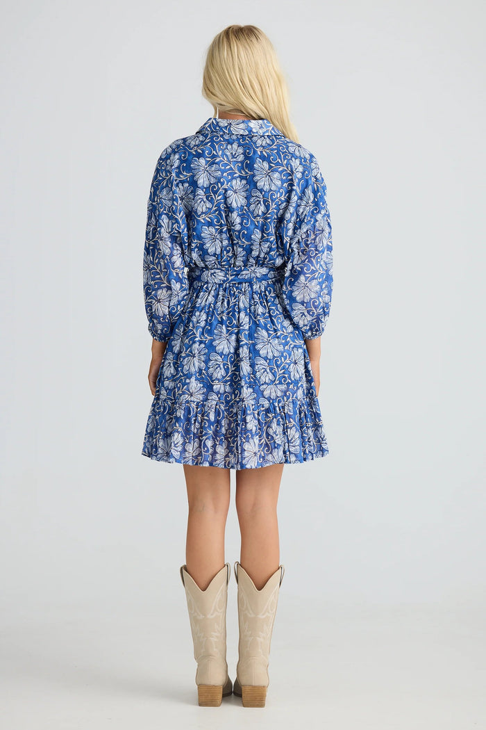 Echo Dress | Blue Blossom