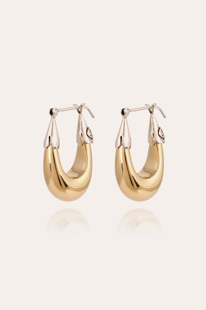 Ecume Small Earrings | Bicolor