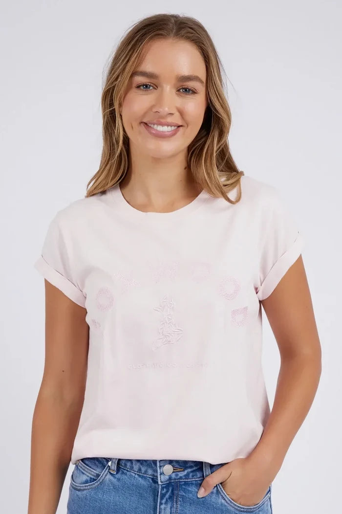 Effortless Tee in Barely Pink