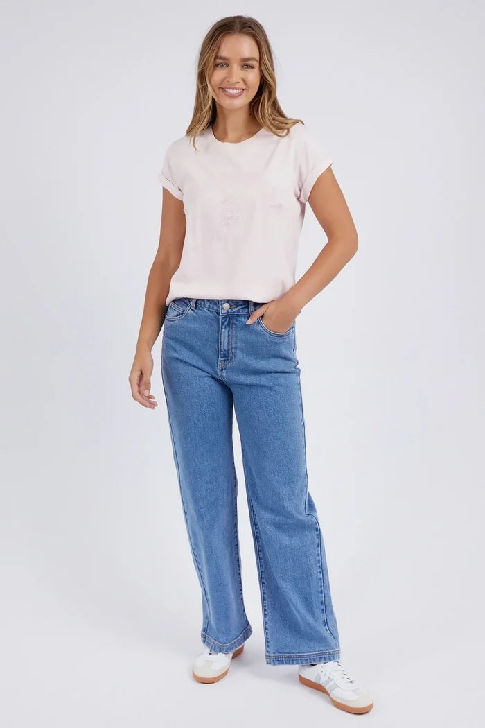 Effortless Tee in Barely Pink