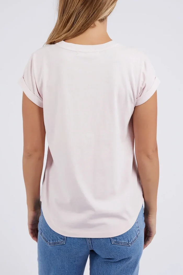 Effortless Tee in Barely Pink