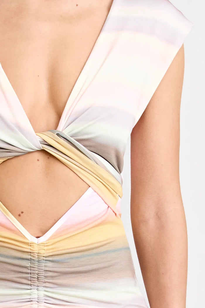 Elara Dress | Peach