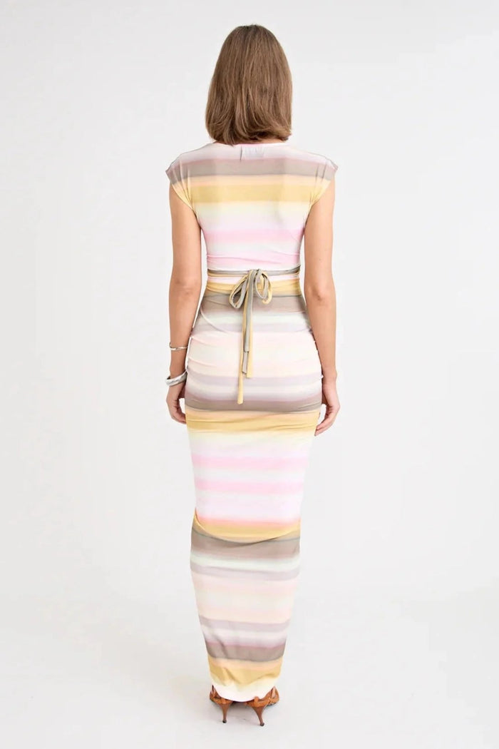 Elara Dress | Peach