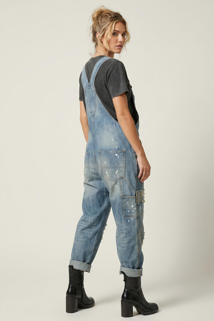 Endless Travels Overalls | Chambray Denim