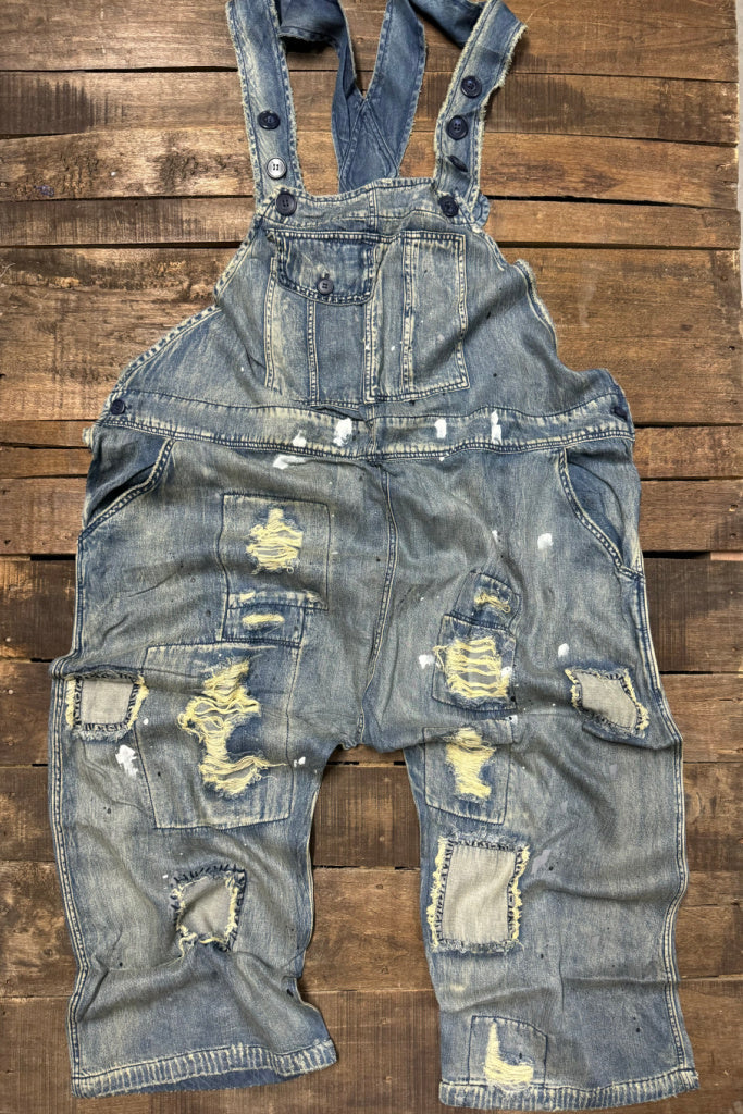 Endless Travels Overalls | Chambray Denim