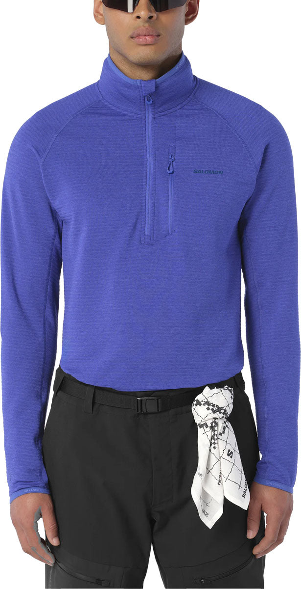 Essential Lightwarm Cross-Country Ski Long Sleeve Half Zip - Men's