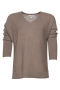 Eva Batwing Sweater | Taupe