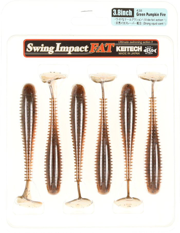 Fat Swing Impact Soft Bait 3.8 in