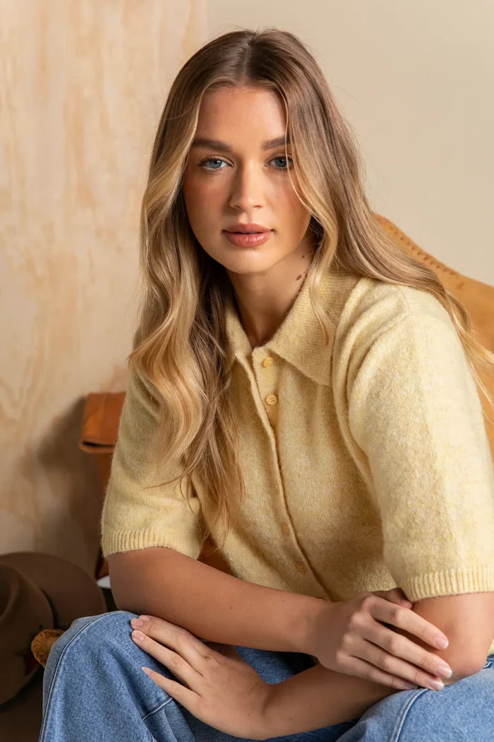 Fernie Button Knit | Butter
