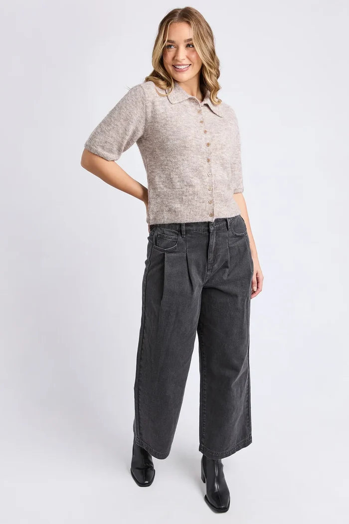 Fernie Button Knit | Oatmeal