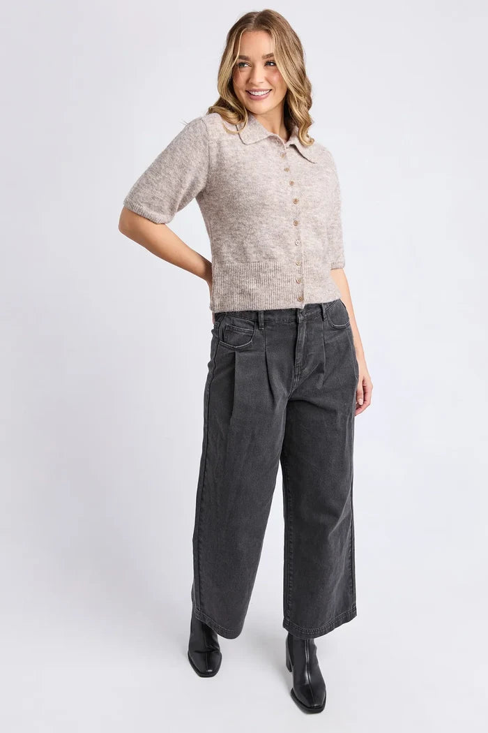 Fernie Button Knit | Oatmeal