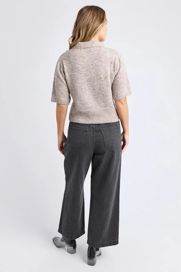 Fernie Button Knit | Oatmeal