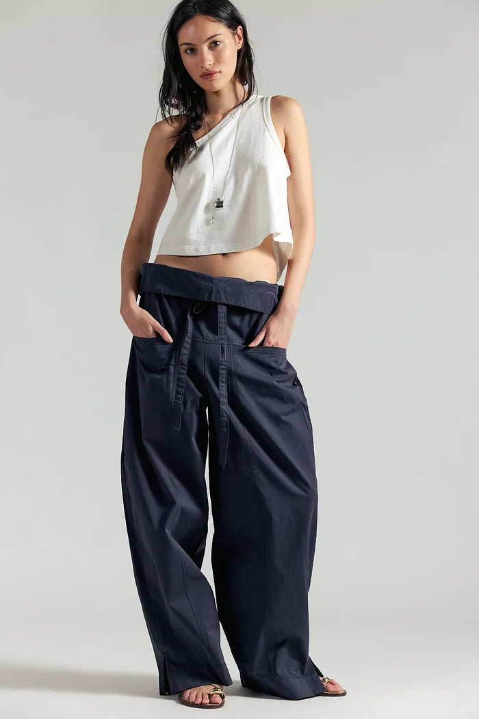 Fisherman Pant | Washed Black