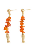 Fishy Earrings | Orange