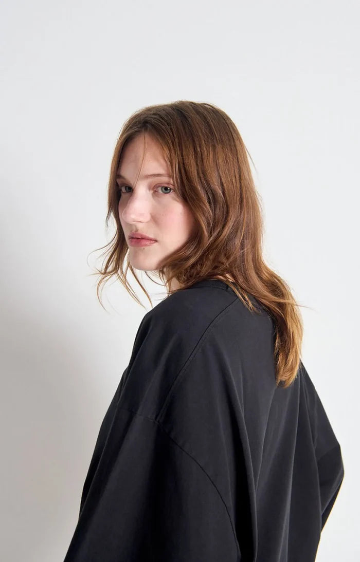 Fizvalley Long Sleeve T-Shirt | Vintage Black