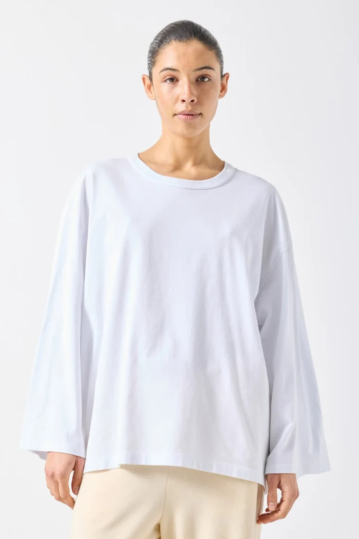 Fizvalley Long Sleeve T-Shirt | White