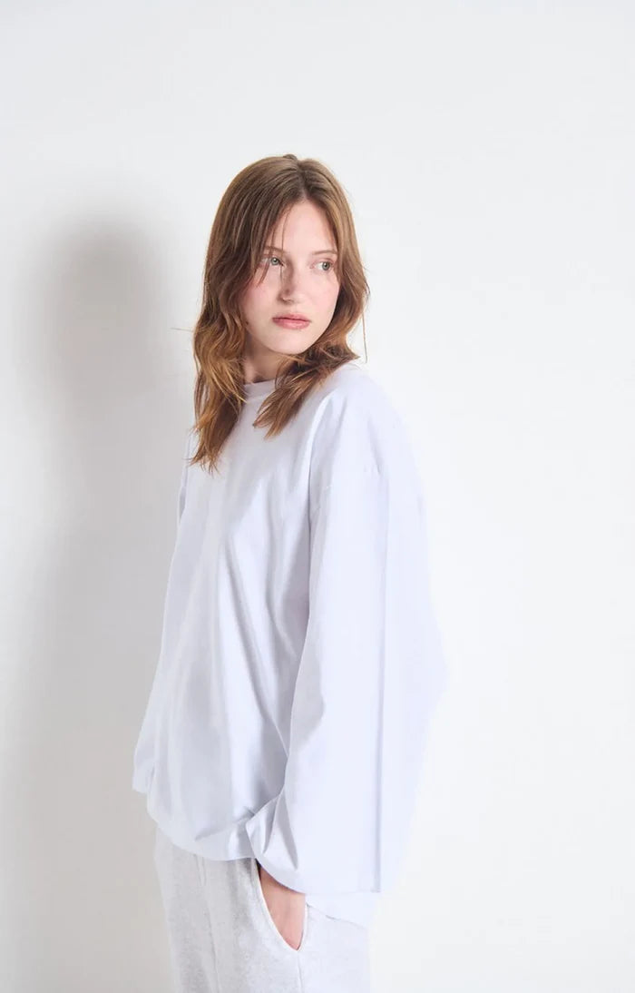 Fizvalley Long Sleeve T-Shirt | White
