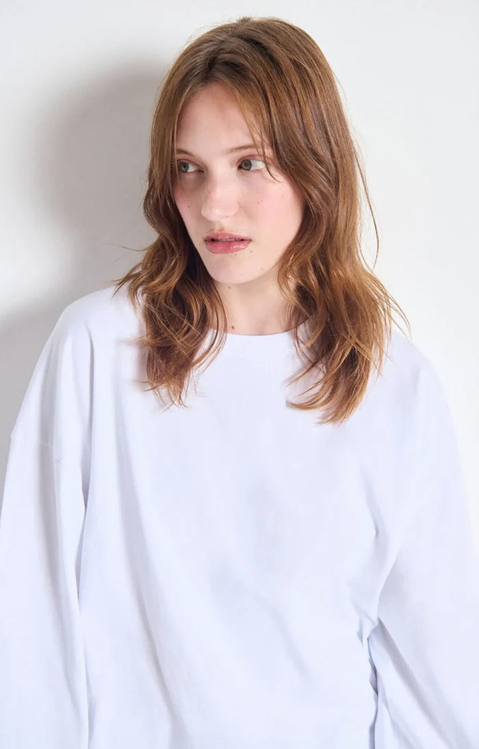 Fizvalley Long Sleeve T-Shirt | White