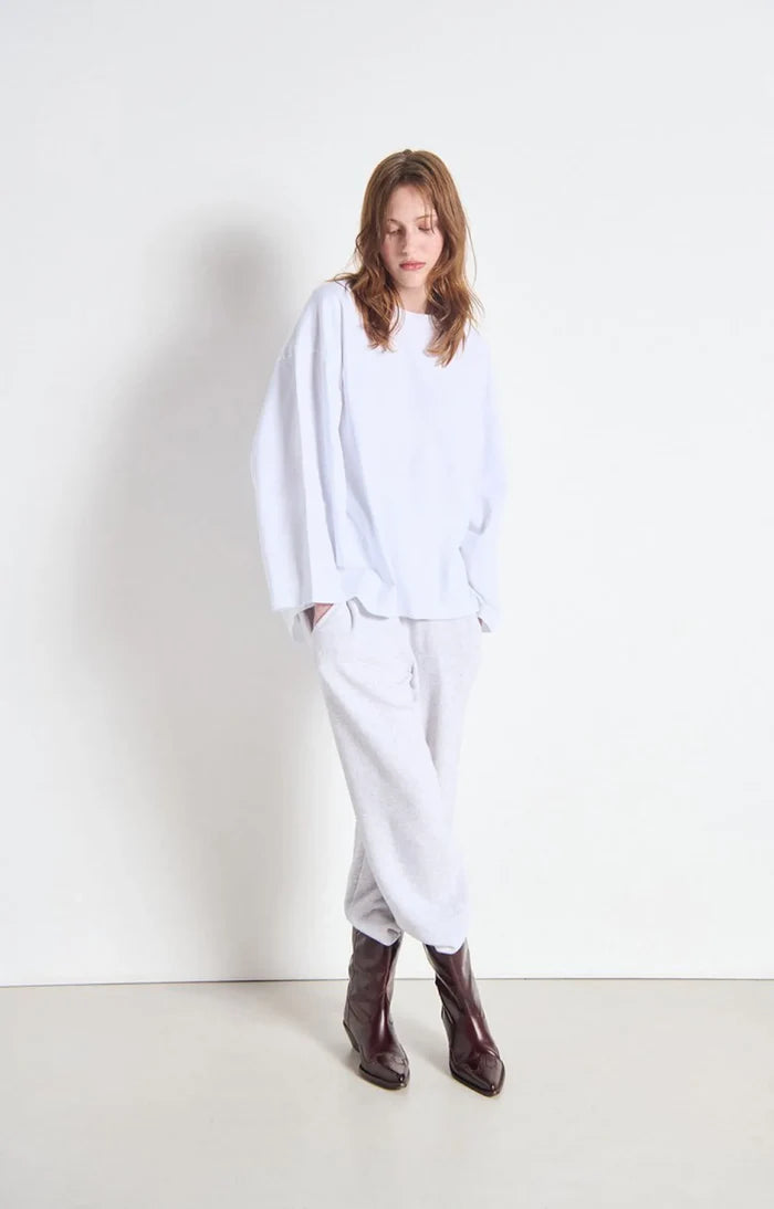Fizvalley Long Sleeve T-Shirt | White